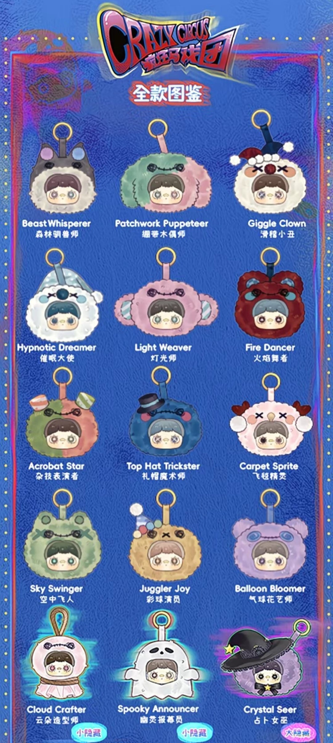 Maymei - Crazy circus Plush doll